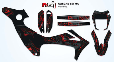 Gas Gas SM 700 Dekor Vulcanic