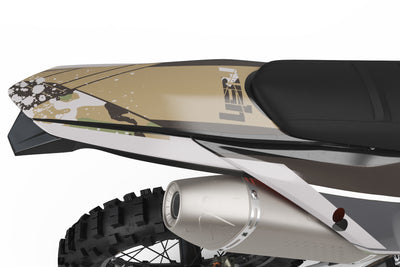 KTM EXC Dekor Woodland - Braun Grau Olive - Rushracing - Tailview