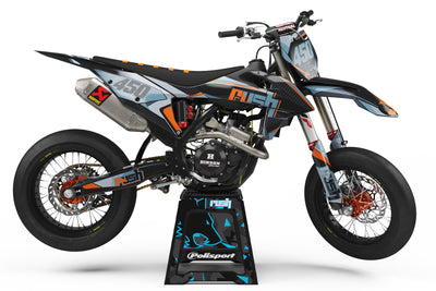 KTM EXC/SXF Dekor Futuristic